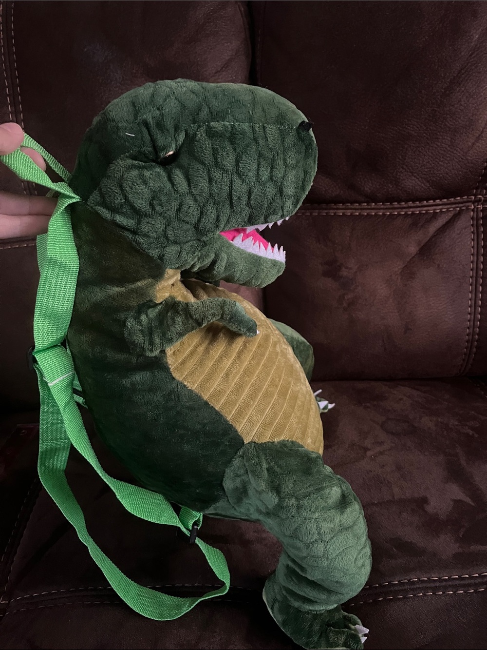 CB T-Rex Dinosaur Plush Backpack for Kids – Excellent Quality was not used.